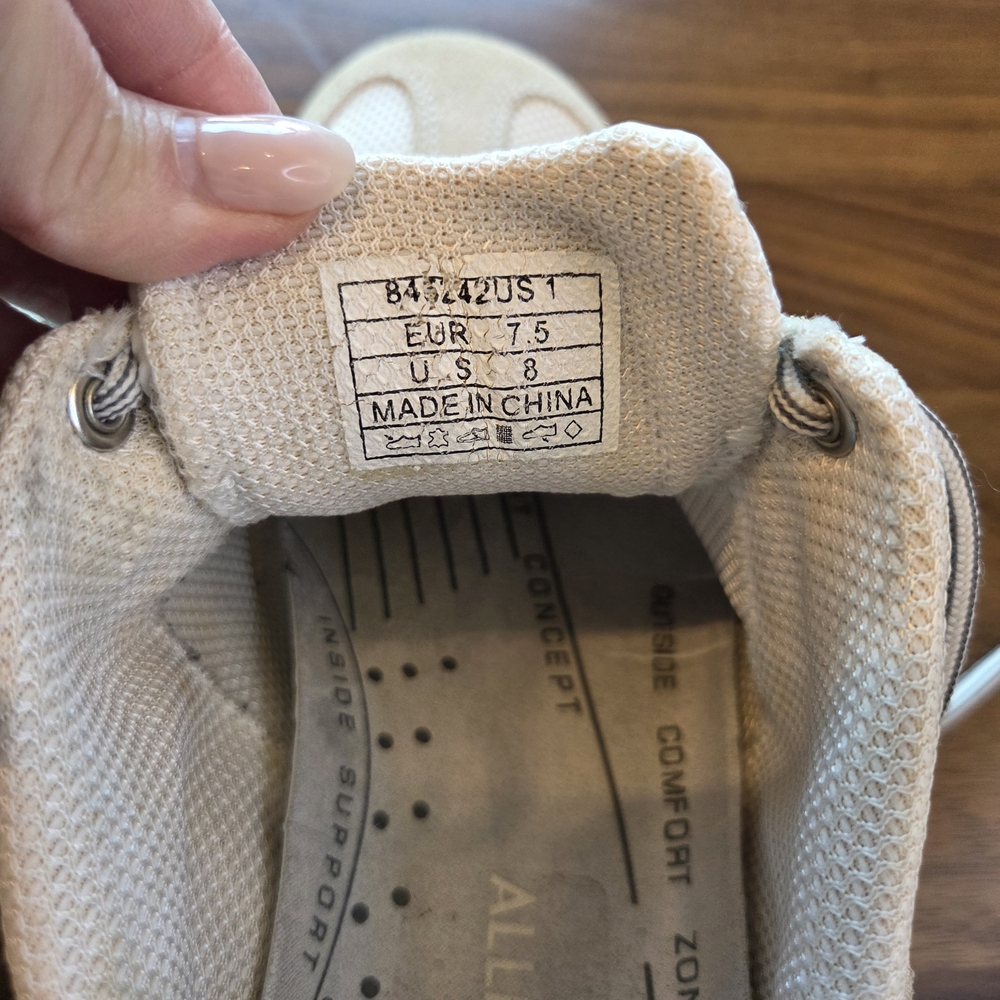 Allrounder by Mephisto Women's Walking Trail Lace Up Sneakers Mesh Suede Size 8 - Picture 13 of 15